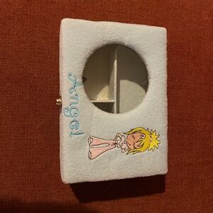 Embroidered Angel Jewelry Box